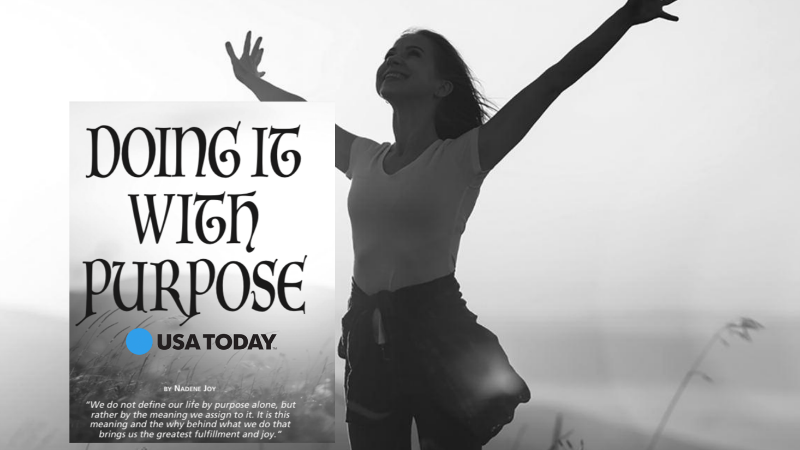 Doing It With Purpose (USA TODAY)